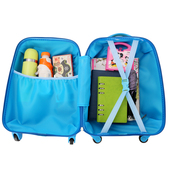 卡通蛋壳儿童拉杆箱男女小孩18寸小学生万向轮户外旅行箱行李箱