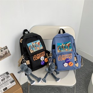 男童轻便春游小背包小学生补课书包男孩时尚休闲旅行超轻双肩包潮