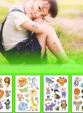 Jungle Party Animal Temporary Tattoos Waterproof Tattoo er S