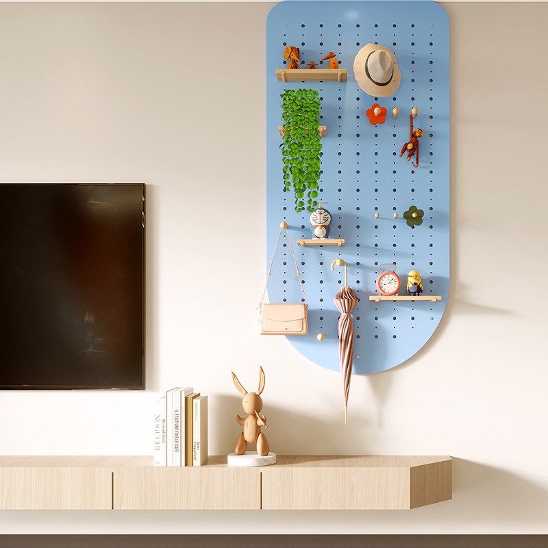 9U洞洞板实木定 制入户玄关贴墙置物架大小孔隔板墙面挂板展示收,农机/农具/农膜,播种栽苗器/地膜机,淘宝优惠券,粉丝福利购,淘宝优惠卷