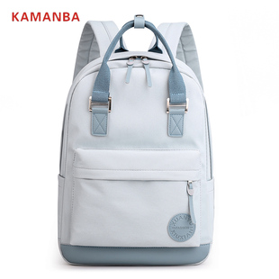 2020新款简约大容量双肩包中学生书包女大学生背包可手提百搭背包