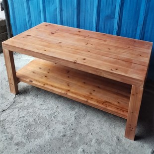坐地矮桌子M035 简约现代茶几实木原木客厅小茶桌小户型飘窗日O式