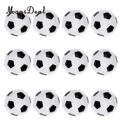 High Quality 12Pcs 36mm Plastic Mini Soccer Table Foosball