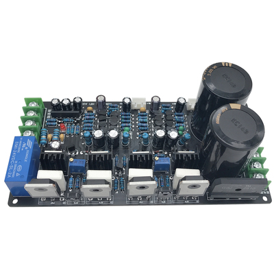 2.0 DIY发烧HIFI级原装进口安森美对管大功率音响功放 套件成品板