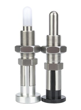 VCN253不锈钢自锁m型旋钮柱塞M20*1.5分度销VCN220防撞弹簧定位销