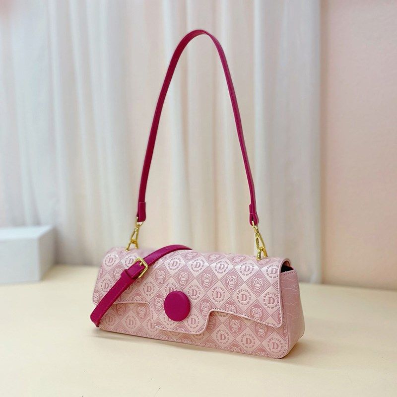 夏天高级感小众女包包2023新款送女友礼物粉色包质感腋下包斜挎包,箱包皮具/热销女包/男包,腋下包,淘宝优惠券,粉丝福利购,淘宝优惠卷