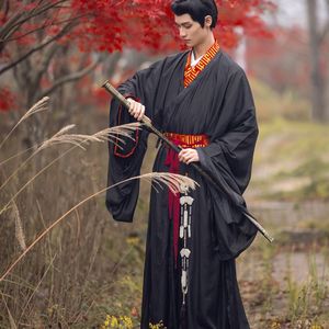 秋风辞 华姿仪赏2023年汉服男装战国袍直裾三Z件套199