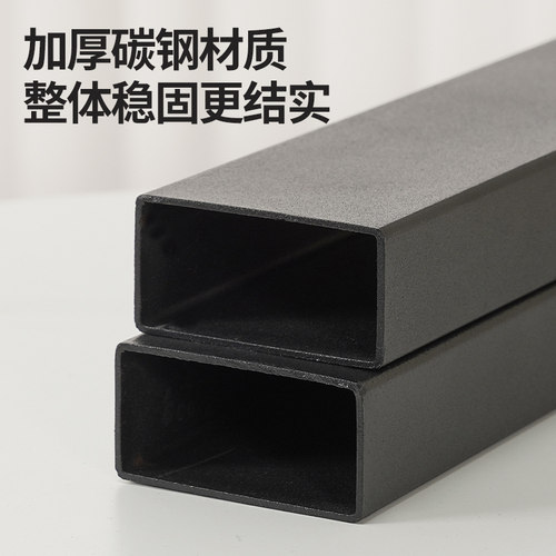 简约岩板瓷砖餐桌脚办公桌架子金属支撑底座桌子架大理石桌腿支架