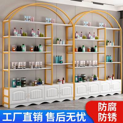 化品妆展示柜g货柜展示容落地多层置物架美架院货架产品美甲架子