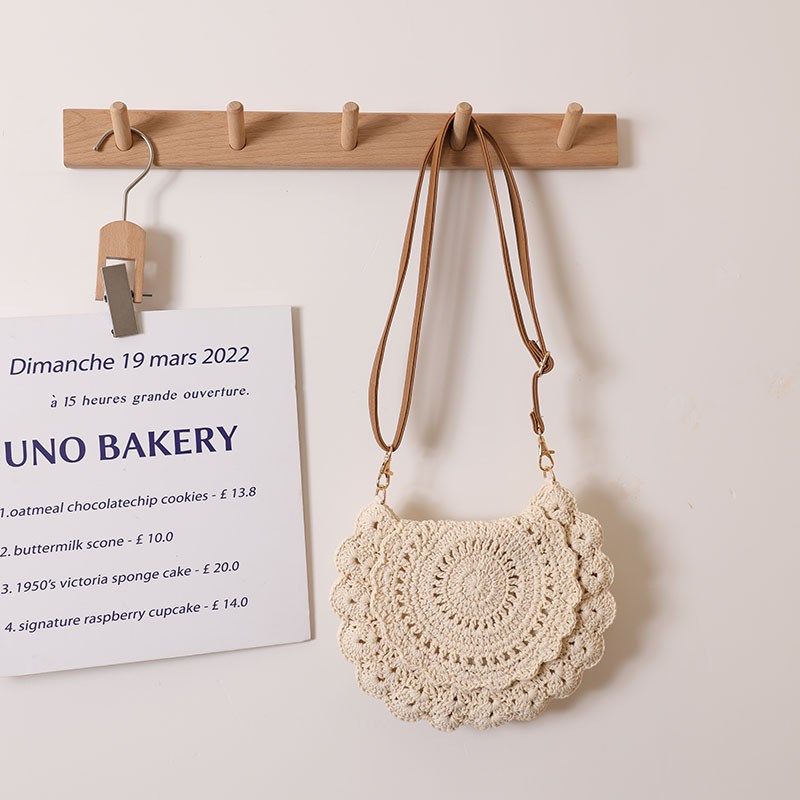 韩版斜挎镂空草编包新款花边圆形单肩草包编织包女海边度假沙滩包,箱包皮具/热销女包/男包,通用款女包,淘宝优惠券,粉丝福利购,淘宝优惠卷