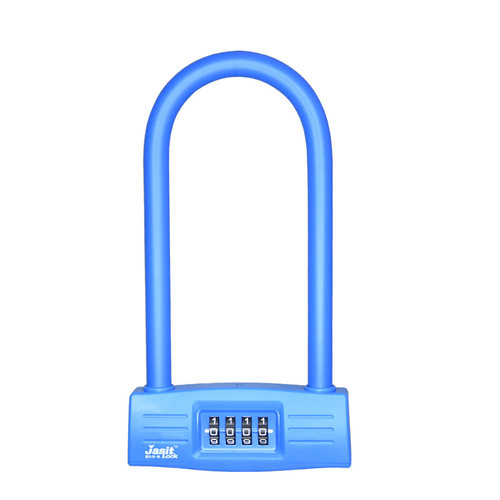 商铺公司抗液压k剪U型双开推拉门拉手伸缩防盗玻璃门密码锁