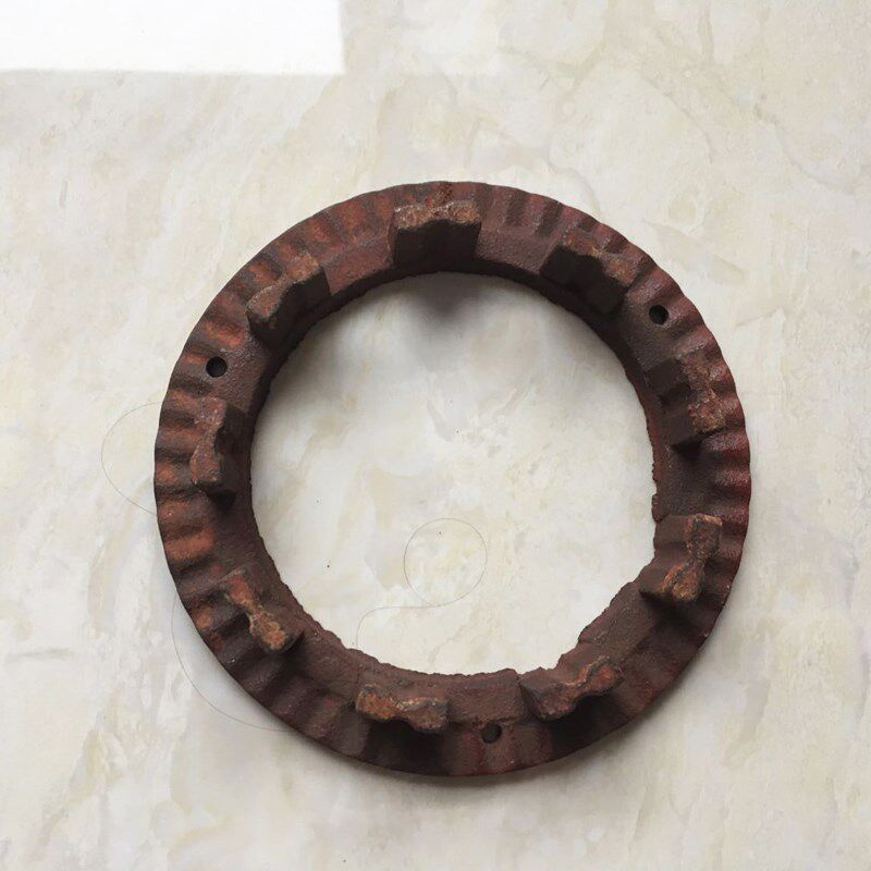 晶工15齿爪式粉碎机配件固齿盘小型磨粉机齿盘多功能打粉机固齿盘