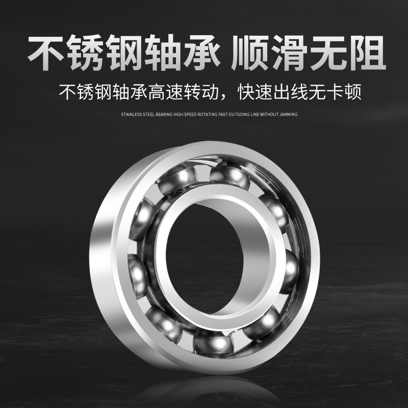 速发双卸力渔轮全金属线杯鱼线轮前后刹泄力纺车轮库钓鲤鱼
