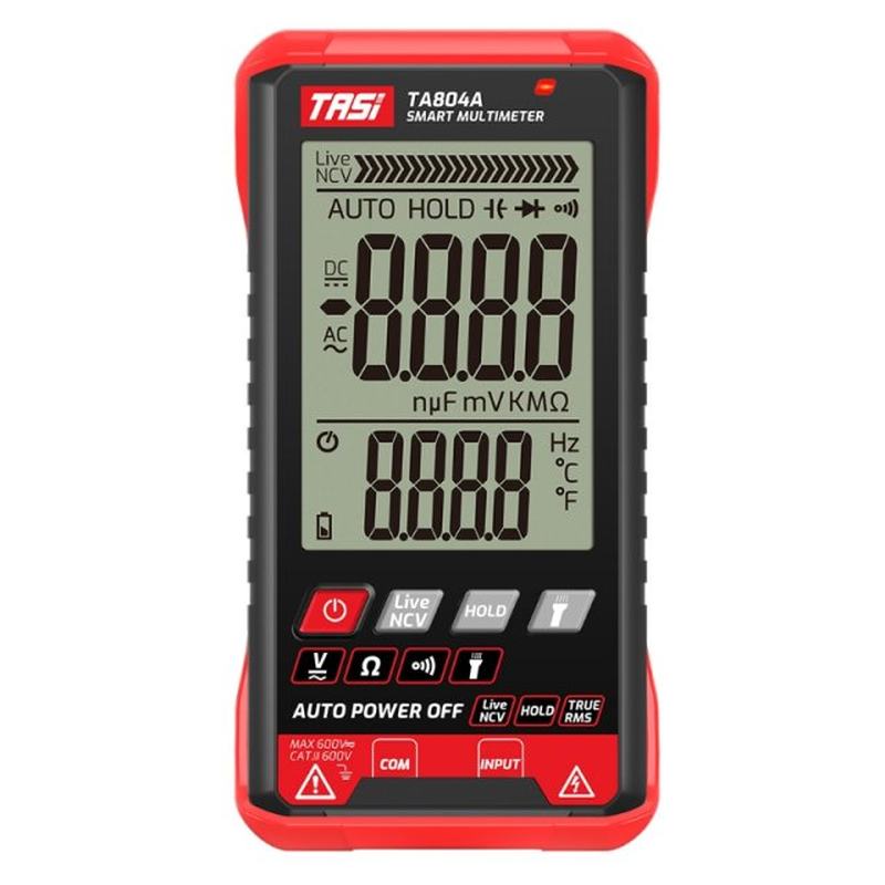 TA804A Dgital Smart Multimeter True Rms 6000 Counts Tester O