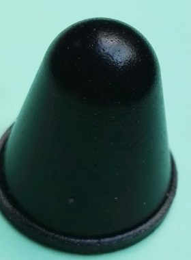 BP-47cBK黑色橡胶脚垫BS-47同款圆锥形减震垫缓冲垫消音垫 直供