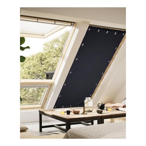 Temporary Blackout Blind Curtain  Window Adjustable Sucker S