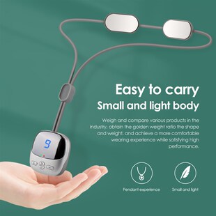 Electric. Micro Neck Spine Penrant Massager Cedvical current