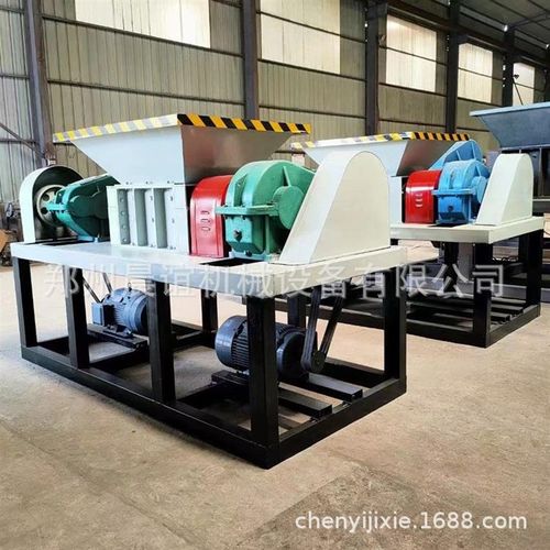 啤酒瓶易拉罐破碎机 小型塑料瓶粉碎机 铁皮钢板下脚料双轴撕碎机