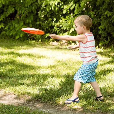 极速B. toys by Battat Flying Disc Set -4 Colorful Frisbees D