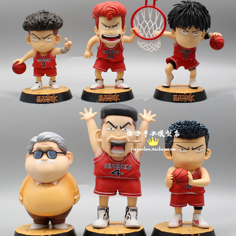 EGG阿蛋灌篮高手 樱木花道流川枫宫城良田赤木刚宪三井寿手办模型