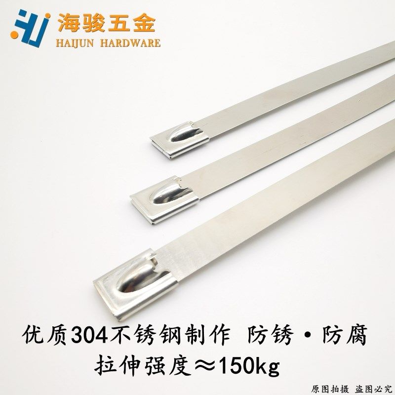 桥架扎带盖板抱箍不锈钢电缆桥架卡子盖板扣锁扎带304不锈钢线槽图片