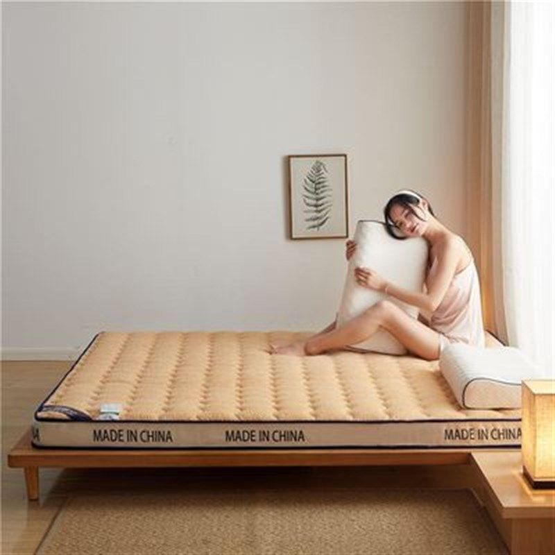 O6AM乳胶床垫软垫家用1米5席梦思榻榻米加M厚学生宿舍单人2垫子一