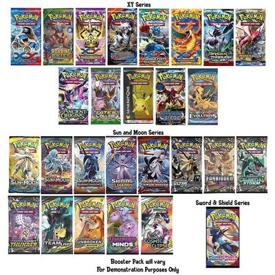 324PCS/SET Vmax Pokemon Cards TCG English EdOition Card Pika