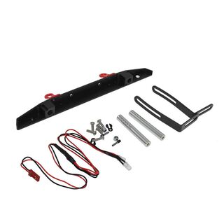 极速RC Metal Rear Bumper Bull Bar for Axial SCX10 SCX10 II 9