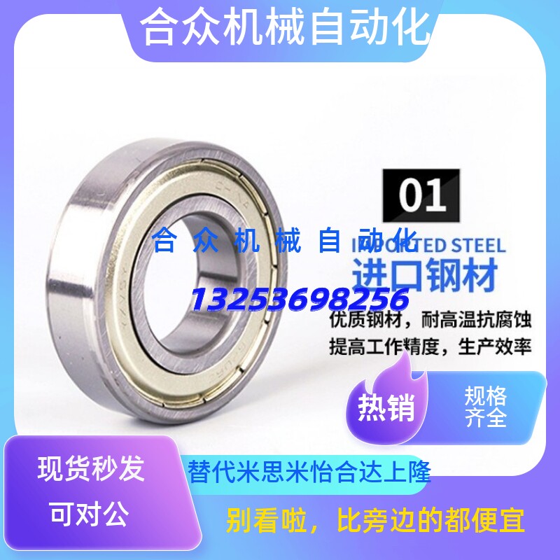 轴承16001 16002 16003 16004 16005 16006 16007 16008Z 16009ZZ