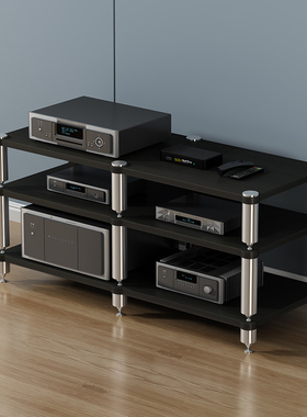 HIFI功放机柜CD柜功放架音响柜音响架激光电视柜机架中置投影影院