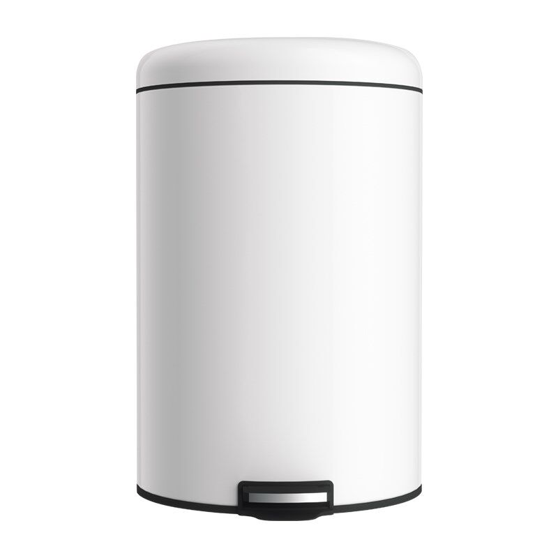 厨房垃圾桶家用不锈钢客厅脚踏式卫生间厕所脚踩带盖圆形大容量筒