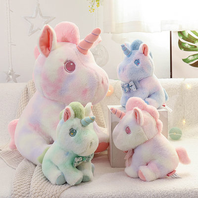 极速kids plushie soft toy pony stuffed doll unicorn cute pil