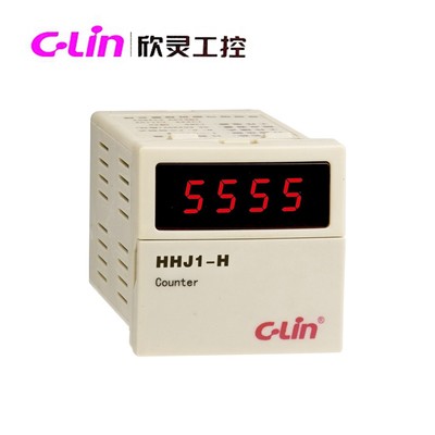 推荐C-Lin欣灵工控 4位数显计数器 HHJ1-H N制式 板后接线 AC220V