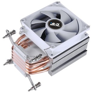 冰弘CPU6铜管散热器静音白色风扇i3i5i7i9i10台式 电脑77517002011