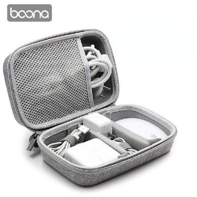 速发BOONA Headphone Data Cable Storage Bags System Kit Case