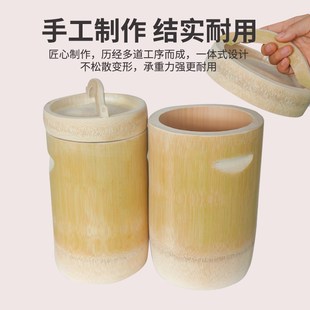 整竹大竹筒饭桶楠竹蒸笼家用蒸米饭竹桶天然纯手工新鲜竹甑子筒饭