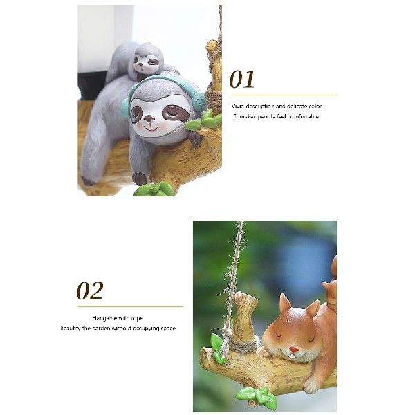 Solat Decarotive Lamp Cartoon Animal StaMtue Squirrel Slorh 办公设备/耗材/相关服务 胶卷 原图主图