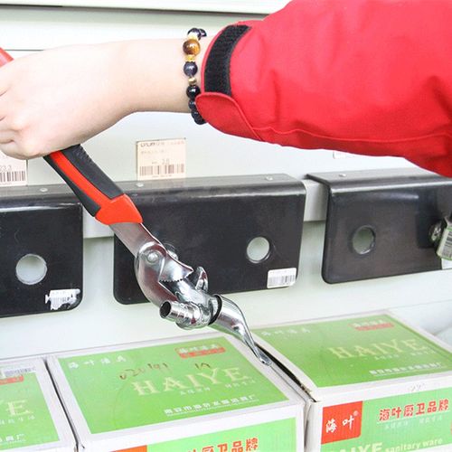 快速管子扳手多功能水管快速万能扳手2件套多功能万用管钳9-32mm