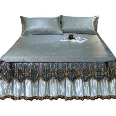 夏季冰藤席三件套婴儿童可用折叠草D席子夏天空调凉席冰丝凉席床,床上用品,冰丝席,淘宝优惠券,粉丝福利购,淘宝优惠卷