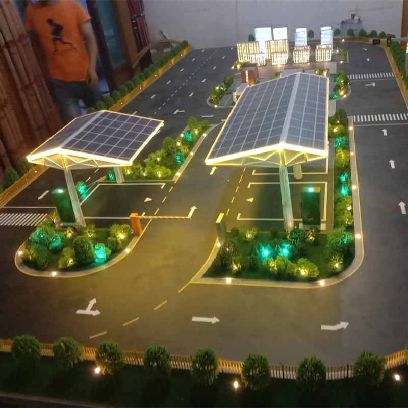 智能交通沙盘模型设计制作定制各种模型地形地貌房地产户型工业