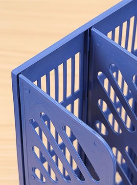 *3 Sections Magazine File Stand Holder Home Office Docut Sto