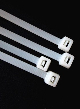 10*1500mm尼龙白色扎带1.5米长束线扎带固定座卡扣一拉Z得锁死绑