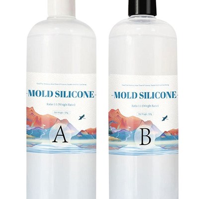 200g/500g Silicona Liquida Silicone Mold Making Kit AB 11 T