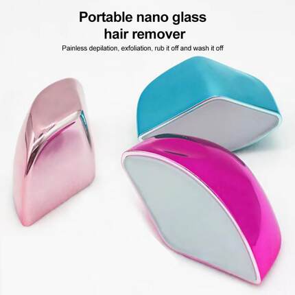 推荐Reusable Nano Glass Epilator Plating Handle Crystal Hair