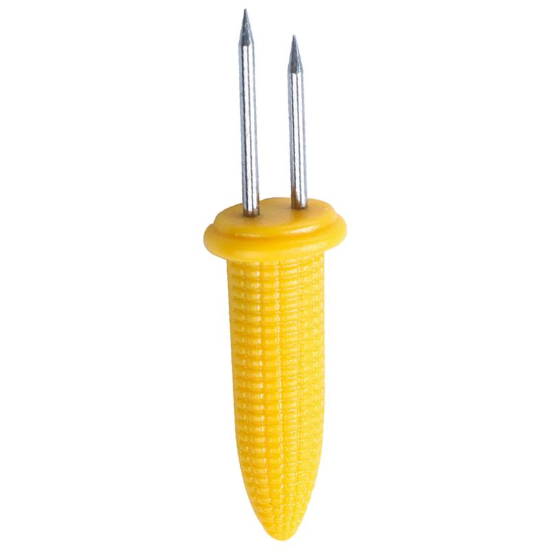 pca Smlll Stainsess vSteel Corn Forks Plastic Hand