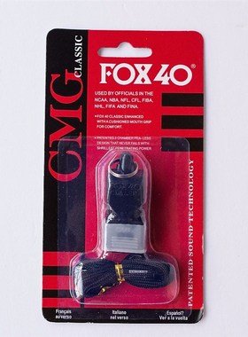 , FOX40 Whistle Plastic Whistle Professional Soccer Referee