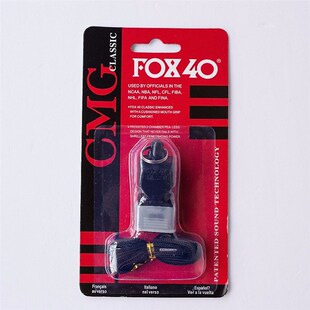 , FOX40 Whistle Plastic Whistle Professional Soccer Referee