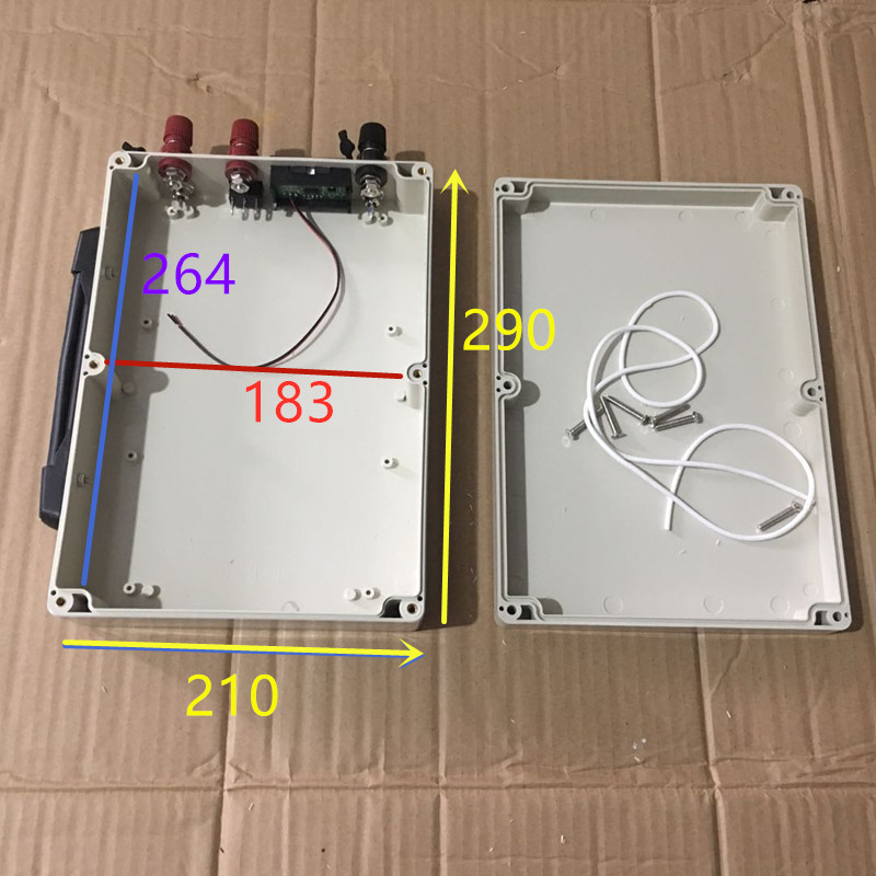 悍源12V24V汽车应急启动电源外壳 24V备用电源汽车打火锂电池盒 标准件/零部件/工业耗材 外壳/机架/箱体 原图主图