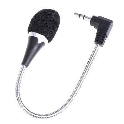 3.5mm Jack Mini Flexible Capacitance Microphone Mic for Mobi