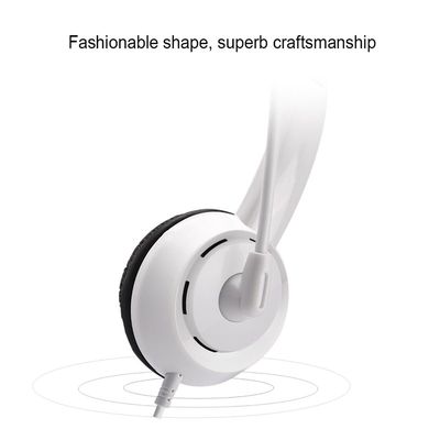 极速Wired Stereo Headset Noise Cancelling Earphone for Compu